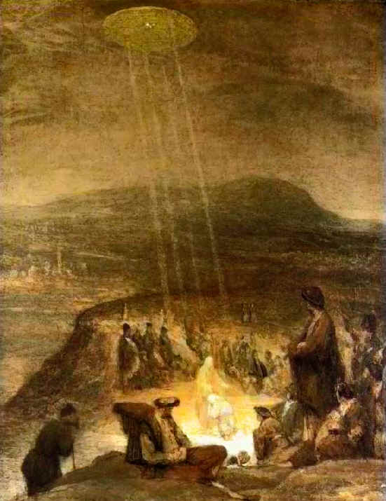 Baptism of Christ gemalt 1710 von Aert De Gelder